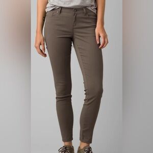 prAna Briann Pant Womens 4‎ skinny hiking outdoors pants gray
